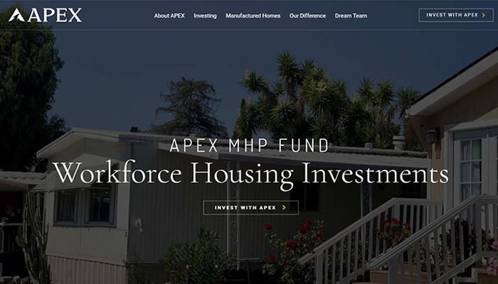 APEX MHP FUND, Cornelius Website Design