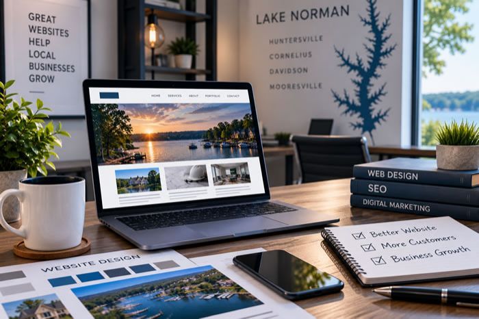 Lake Norman Website Design for Local Businesses That Want to Grow