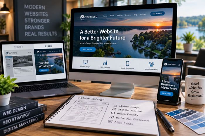 Mooresville and Lake Norman Website Redesign: Give Your Business a Better Online Presence